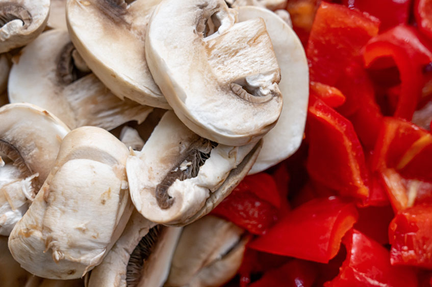 Fresh Pizza sTop Toppings